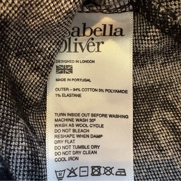 Isabella Oliver Women's Maternity Houndstooth Sheath Dress, Sz 3 / US 8 - Picture 10 of 11